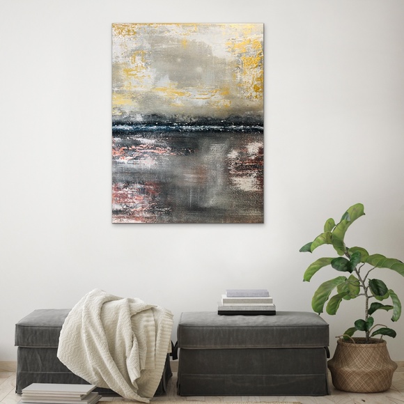 Textured Abstract Acrylic Painting "STILL" - Picture 2 of 2